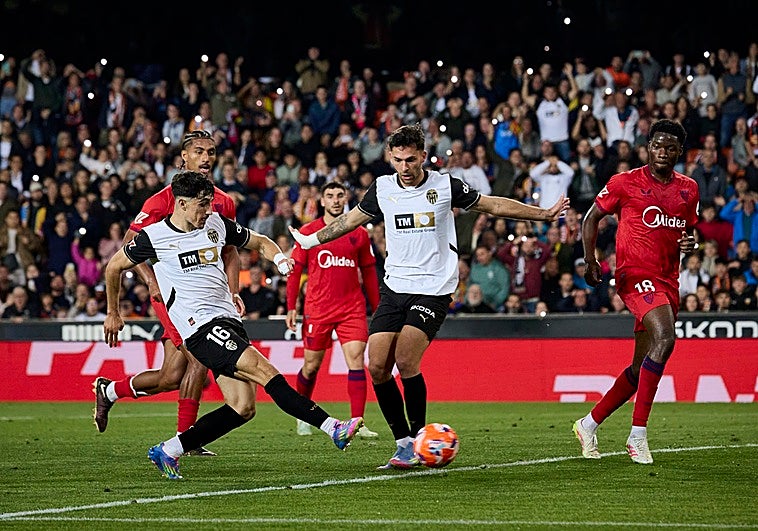 El Sevilla visitará Mestalla en cuadro